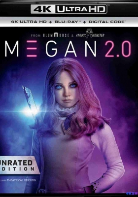 [4K蓝光原盘] 梅根2.0 (2025) M3GAN 2.0 / 梅根2 / 人工杀姬2.0(港) / 窒友梅根2.0(台) / M3GAN.2.0.2025.Hybrid.2160p.WEB-DL.DV.HDR.DDP5.1.Atmos.H265