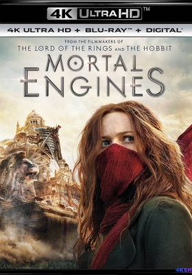 [4K蓝光原盘] 掠食城市 (2018) Mortal Engines / 掠食城市：致命引擎 / 牵引城市 / 移动城市：致命引擎(港/台) / 致命引擎 / Mortal.Engines.2018.2160p.BluRay.HEVC.TrueHD.7.1.Atmos