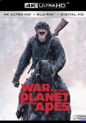 [4K蓝光原盘][蓝光3D]猩球崛起3：终极之战 (2017)  War for the Planet of the Apes / Planet of the Apes 3 / 人猿猩球3 / 猩球崛起3 / 猩球崛起：终极决战(台) / 猿人争霸战：猩凶巨战(港) / War.for.the.Planet.of.the.Apes.2017.2160p.BluRay