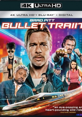 [4K蓝光原盘] 子弹列车 (2022) Bullet Train / 杀手列车(港) / 杀手界·疾风号 / 杀手疾风号 / Bullet.Train.2022.2160p.BluRay.REMUX.HEVC.DTS-HD.MA.TrueHD.7.1.Atmos