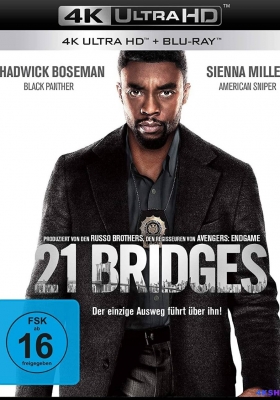 [4K蓝光原盘] 21座桥 (2019) 21 Bridges / 17 Bridges / 17座桥 / 暴走曼哈顿(台) / 曼克顿封暴(港) / 追击17桥 / 21.Bridges.2019.2160p.BluRay.HEVC.DTS-HD.MA.5.1