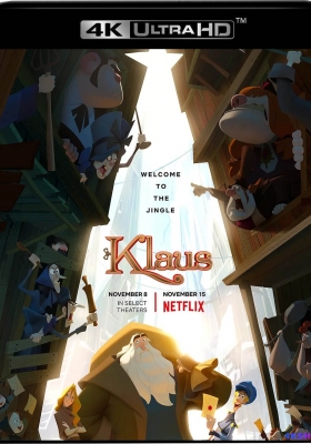 [4K电影] 克劳斯：圣诞节的秘密 (2019)  Klaus / 圣诞老人 / Klaus.2019.2160p.NF.WEB-DL.x265.10bit.HDR.DDP5.1.Atmos