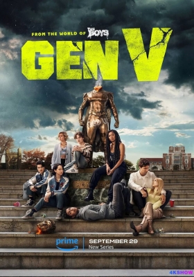 [4K剧集][完结] V世代 第一季 (2023) GEN V Season 1 / 黑袍纠察队衍生剧 / 第五世代 / 五号世代 / The Boys Spinoff / Gen.V.S01.2160p.WEB.H265