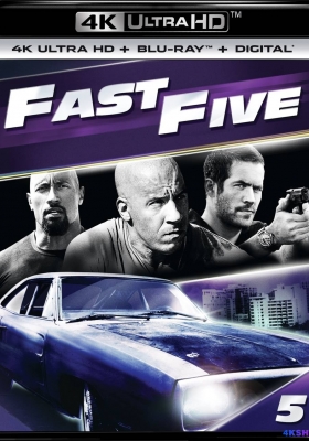 [4K蓝光原盘]速度与激情5  Fast Five (2011) / Fast & Furious 2 / Fast Five: The IMAX Experience / 狂野时速5(港) / 玩命关头5(台) / Fast.Five.2011.EXTENDED.2160p.BluRay.REMUX.HEVC.DTS-X.7.1