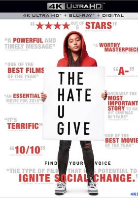 [4K蓝光原盘] 你给的仇恨 (2018) The Hate U Give / 你的敌意 / 黑暗中的星光 / The.Hate.U.Give.2018.2160p.BluRay.HEVC.DTS-HD.MA.7.1