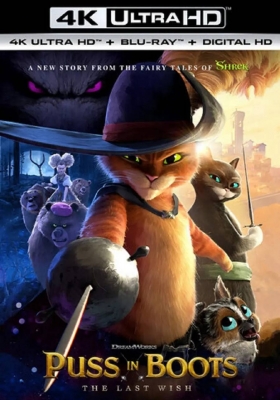 [4K蓝光原盘] 穿靴子的猫2 (2022) Puss in Boots The Last Wish / 无敌猫剑侠：8+1条命(港) / 鞋猫剑客2(台) / Puss.in.Boots.The.Last.Wish.2022.2160p.BluRay.HEVC.TrueHD.7.1.Atmos