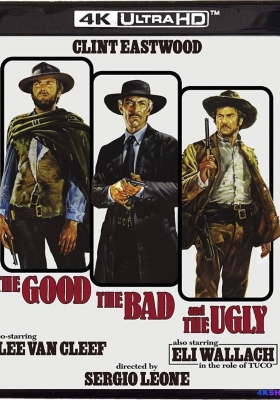 [4K蓝光原盘] 黄金三镖客 (1966) Il buono, il brutto, il cattivo. / The Good, the Bad and the Ugly / 善恶丑/好·坏·丑 / 好家伙，坏家伙，丑家伙 / 独行侠决斗地狱门(港) / 黄昏三镖客(台) / The.Good.the.Bad.and.the.Ugly.1966.2160p.BluRay
