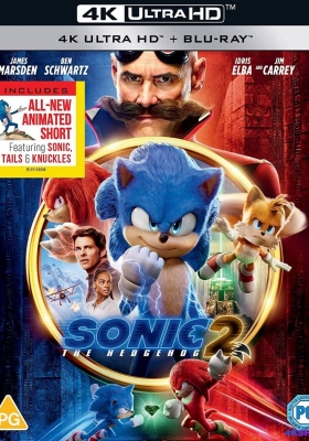 [4K蓝光原盘] 刺猬索尼克2 (2022)  Sonic the Hedgehog 2/ 超音鼠大电影2(港) / 音速小子2(台) / Sonic.the.Hedgehog.2.2022.2160p.BluRay.REMUX.HEVC.DTS-HD.MA.TrueHD.7.1.Atmos