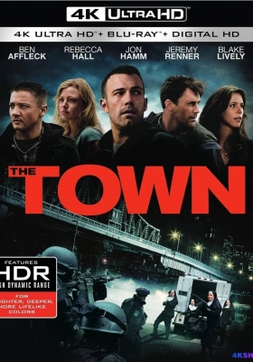 [4K蓝光原盘] 城中大盗 (2010)  The Town / 城区 / 小镇 / 狂盗之城(港) / 窃盗城(台) / 镇上 / The.Town.2010.2160p.BluRay.REMUX.HEVC.DTS-HD.MA.5.1
