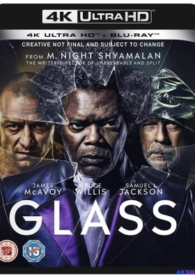 [4K蓝光原盘] 玻璃先生 (2019)   Glass/ 不死劫2 / 分裂2 / 异能仨(港) / 异裂(台) / 波利先生 / Glass.2019.2160p.BluRay.REMUX.HEVC.DTS-HD.MA.TrueHD.7.1.Atmos