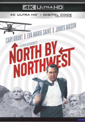 [4K蓝光原盘] 西北偏北 (1959) North by Northwest / 夺魄惊魂(港) / 北西北(台) / 谍影疑云 / 北偏北 / North.by.Northwest.1959.2160p.UHD.Blu-ray.Remux.HDR.HEVC.FLAC1.0