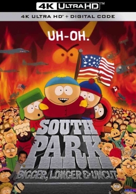 [4K蓝光动漫] 南方公园 电影版 (1999) South Park: Bigger / 南方四贱客 / 衰仔乐园 大电影版 / South.Park.Bigger.Longer.Uncut.1999.2160p.UHD.BluRay.REMUX.DV.HEVC.TrueHD.5.1
