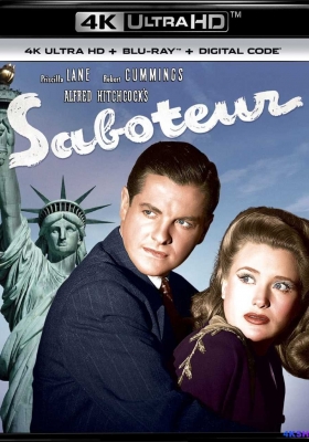 [4K蓝光原盘] 海角擒凶 (1942) Saboteur / Saboteur.1942.2160p.BluRay.REMUX.HEVC.DTS-HD.MA.2.0