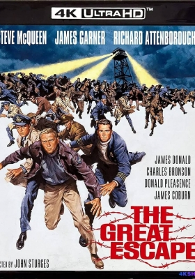 [4K蓝光原盘] 大逃亡 (1963) The Great Escape / 龙虎榜(港) / 第三集中营(台) / 胜利大逃亡 / 绝处逢生 / 胜利逃亡 / The.Great.Escape.1963.2160p.BluRay.HEVC.DTS-HD.MA.5.1