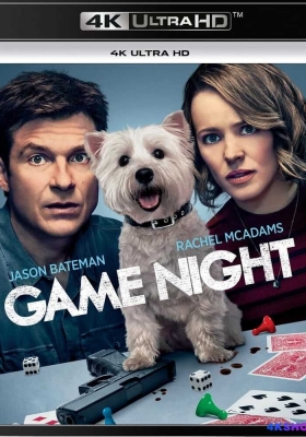 [4K蓝光原盘] 游戏之夜 (2018)  Game Night  / 游戏夜杀必死(台) / 今晚玩救你(港) / Game.Night.2018.UHD.BluRay.2160p.DV.HEVC.HYBRID.REMUX.DTS-HD.MA.5.1
