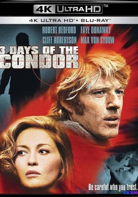[4K蓝光原盘] 秃鹰七十二小时 (1975) Three Days of the Condor / 秃鹰72小时 / 秃鹰的三天 / 英雄不流泪 / 追杀 / Three.Days.of.the.Condor.1975.2160p.BluRay.HEVC.DTS-HD.MA.5.1
