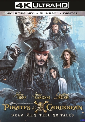 [4K蓝光原盘] 加勒比海盗5：死无对证 / Pirates of the Caribbean 5 / 加勒比海盗 神鬼奇航：死无对证(台) / 加勒比海盗5：亡灵的缄默 / 加勒比海盗5：亡者无言 / 加勒比海盗5：死人不会告密 / 加勒比海盗：恶灵启航(港)