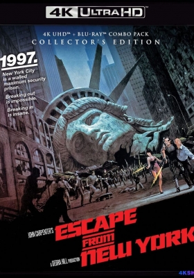 [4K蓝光原盘] 纽约大逃亡 (1981) Escape from New York  / 逃出纽约 / Escape.From.New.York.1981.2160p.BluRay.REMUX.HEVC.DTS-HD.MA.5.1