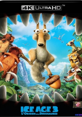 [4K动画片] 冰川时代3 (2016)  Ice Age Dawn of the Dinosaurs / 冰河世纪3：大威龙驾到 / 冰河时代3：恐龙的黎明 / 冰原历险记3 / Ice Age 3/冰川时代3 / Ice.Age.Dawn.of.the.Dinosaurs.2009.2160p.DSNP.WEB-DL.x265.10bit.HDR.DTS-HD.MA.7.1