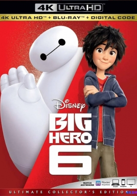 [4K蓝光原盘] 超能陆战队 (2014) Big Hero 6 / 大英雄联盟(港) / 大英雄天团(台) / 六大英雄 / Big.Hero.6.2014.2160p.BluRay.HEVC.TrueHD.7.1.Atmos