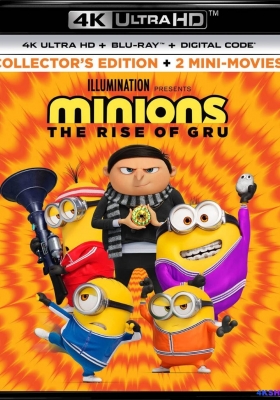 [4K蓝光原盘] 小黄人大眼萌：神偷奶爸前传 (2022) Minions: The Rise of Gru / 小黄人2：格鲁的崛起 / 小小兵2:格鲁的崛起(台) / Minions.The.Rise.of.Gru.2022.2160p.BluRay.REMUX.HEVC.DTS-HD.MA.TrueHD.7.1.Atmos