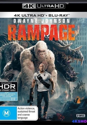 [4K蓝光原盘] 狂暴巨兽 (2018) Rampage / 末日困兽战(港) / 毁灭大作战(台) / 狂暴：世纪浩劫 / 狂暴 / 怪兽大破坏 / Rampage.2018.2160p.BluRay.REMUX.HEVC.DTS-HD.MA.TrueHD.7.1.Atmos
