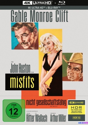 [4K蓝光原盘] 乱点鸳鸯谱 (1961) The Misfits / 不合时宜的人 / 花田错 / The.Misfits.1961.2160p.GER.UHD.Blu-ray.HDR10.HEVC.LPCM.2.0