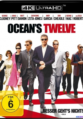 [4K电影] 十二罗汉 (2004) Ocean's Twelve / 瞒天过海2：长驱直入(台) / 盗海豪情12瞒徒(港) / 十二王牌 / 12罗汉 / 盗海12侠 / Oceans.Twelve.2004.2160p.NF.WEB-DL.x265.10bit.HDR.DDP5.1