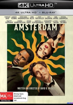 [4K蓝光原盘] 阿姆斯特丹 (2022) Amsterdam / 坎特伯雷花窗 / Canterbury Glass / Amsterdam.2022.2160p.BluRay.HEVC.TrueHD.7.1.Atmos