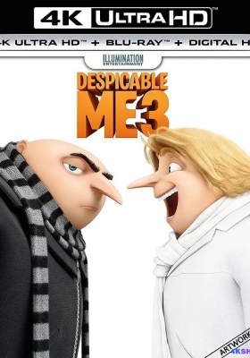 [4K蓝光原盘] 神偷奶爸3 (2017) Despicable Me 3  / 卑鄙的我3 / 坏蛋奖门人3(港) / 神偷奶爸3之小小兵 / Despicable.Me.3.2017.2160p.BluRay.REMUX.HEVC.DTS-X.7.1
