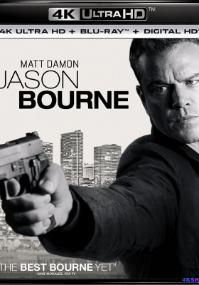 [4K蓝光原盘] 谍影重重5  Jason Bourne (2016) / 叛谍追击5：身份重启(港) / 神鬼认证：杰森包恩(台) / Jason.Bourne.2016.2160p.BluRay.REMUX.HEVC.DTS-X.7.1-FGT
