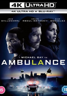 [4K蓝光原盘] 亡命救护车 (2022) Ambulance / 劫命救护(台) / 十字冲锋车(港) / 救护车 / Ambulance.2022.MULTi.COMPLETE.UHD.BLURAY