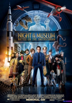 [4K电影] 博物馆奇妙夜2 (2009) Night at the Museum: Battle of the Smithsonian / 博物馆奇妙夜2：逃离史密森尼 / 博物馆奇妙夜：史密森尼之战 / 博物馆惊魂夜2(台) / 翻生侏罗馆2(港) / Night.at.the.Museum.Battle.of.the.Smithsonian.2009.216...