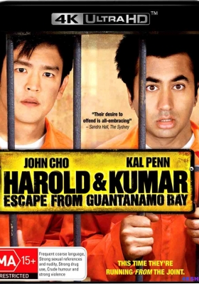 [4K电影] 猪头逛大街2 (2008) Harold and Kumar Escape from Guantanamo Bay / 猪头汉堡包2(台) / 寻堡奇遇2 / Harold.And.Kumar.Escape.From.Guantanamo.Bay.2008.UNRATED.BLURAY.2160P.Ai.DTS-HD.MA.7.1.AAC