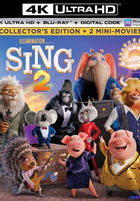[4K蓝光原盘] 欢乐好声音2 (2021) Sing 2 / 星梦动物园2(港) / Sing.2.2021.2160p.BluRay.HEVC.TrueHD7.1.Atmos