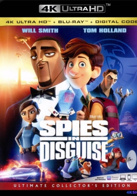 [4K蓝光原盘] 变身特工 (2019) Spies in Disguise / 百变间谍王 / 变雀特工(港) / 变身特务(台) / 飞鸽特工队 / 鸽中谍 / 间谍伪装 / 伪装间谍 / Spies.in.Disguise.2019.2160p.BluRay.HEVC.TrueHD.7.1.Atmos