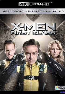 [4K蓝光原盘] X战警：第一战(2011)  X-Men: First Class / X: First Class / X战警外传之第一课 / X战警：初级 / X战警：异能第一战 / X战警：第一堂课 / 叉男初恋 / 变种特攻：异能第一战(港) / X-Men.First.Class.2011.2160p.BluRay.R...