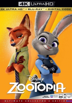 [4K蓝光原盘] 疯狂动物城 (2016) Zootopia /  Zootropolis / 优兽大都会(港) / 动物乌托邦 / 动物大都会 / 动物方城市(台) / Zootopia.2016.2160p.BluRay.HEVC.TrueHD.7.1.Atmos